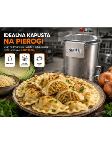 Wirówka do warzyw, sałaty, kapusty kiszonej, odciskarka 20 l do odsączania